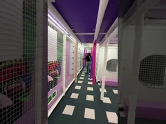 Большое пространство Нехороший замок Райская игровая площадка