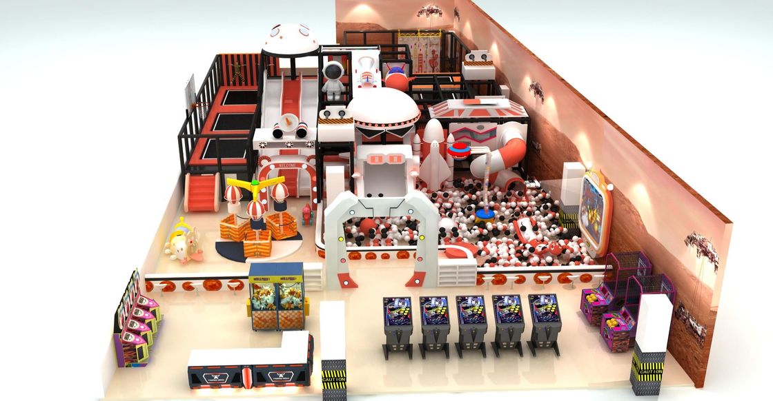Sweet Spot Indoor Playhouse Equipment PVC Commercial Indoor Playhouse Игровая площадка против трещин