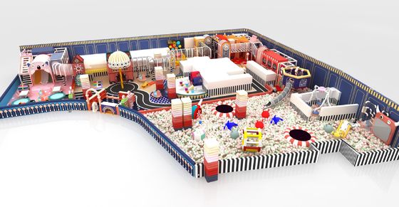 Sweet Spot Indoor Playhouse Equipment PVC Commercial Indoor Playhouse Игровая площадка против трещин