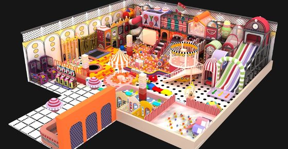 OEM Naughty Castle Kids 10 детей - 15 детей Внутренняя игровая структура