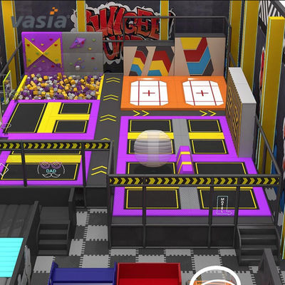 Трамплин на заказ Дети прыгают кровать Парк Детская игровая площадка