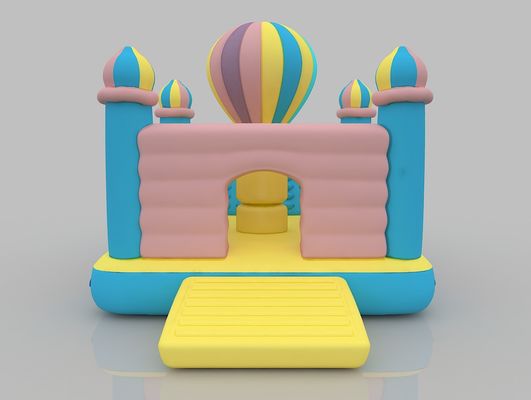 3 - 16 лет Надувный замок Тема воздушного шара Отскакивающий дом Бизнес с вентилятором