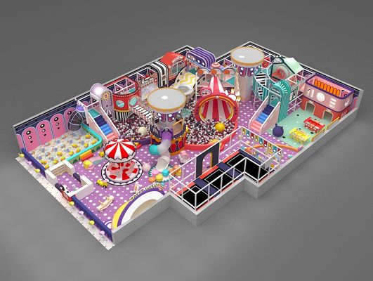 Настраиваемый Нехороший замок Дети Маленькое оборудование для игровой площадки Меккие игровые комплекты