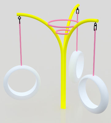 Качели для детской площадки. Водонепроницаемые материалы для всепогодного использования