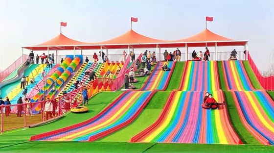 Специализированный слайд для детской площадки для детей 3-12 лет